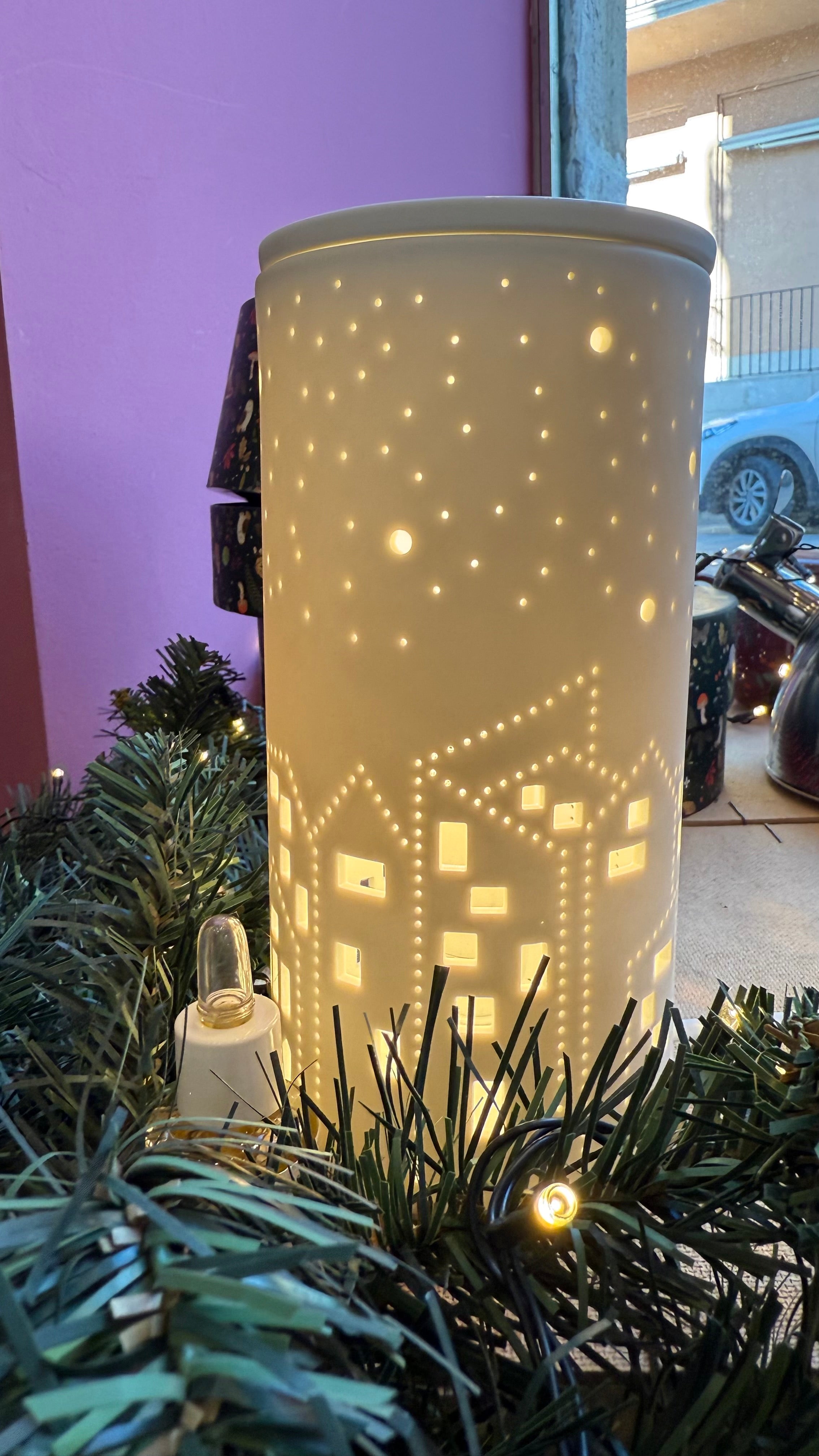 Lampada villaggio di Babbo Natale