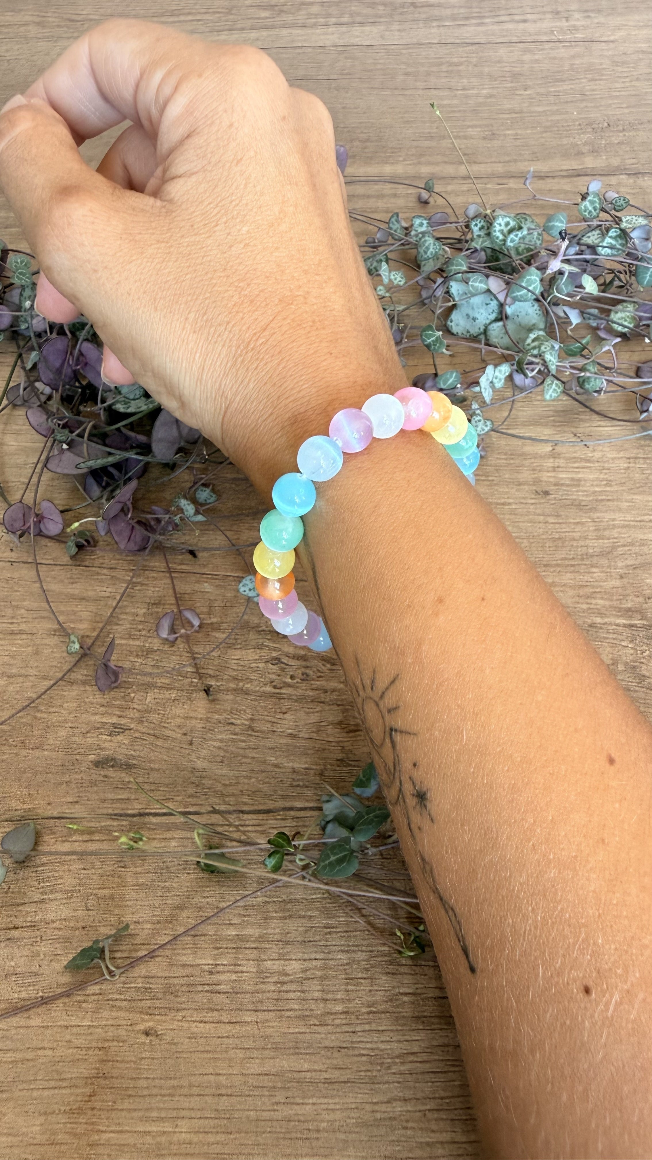 Bracciale di selenite