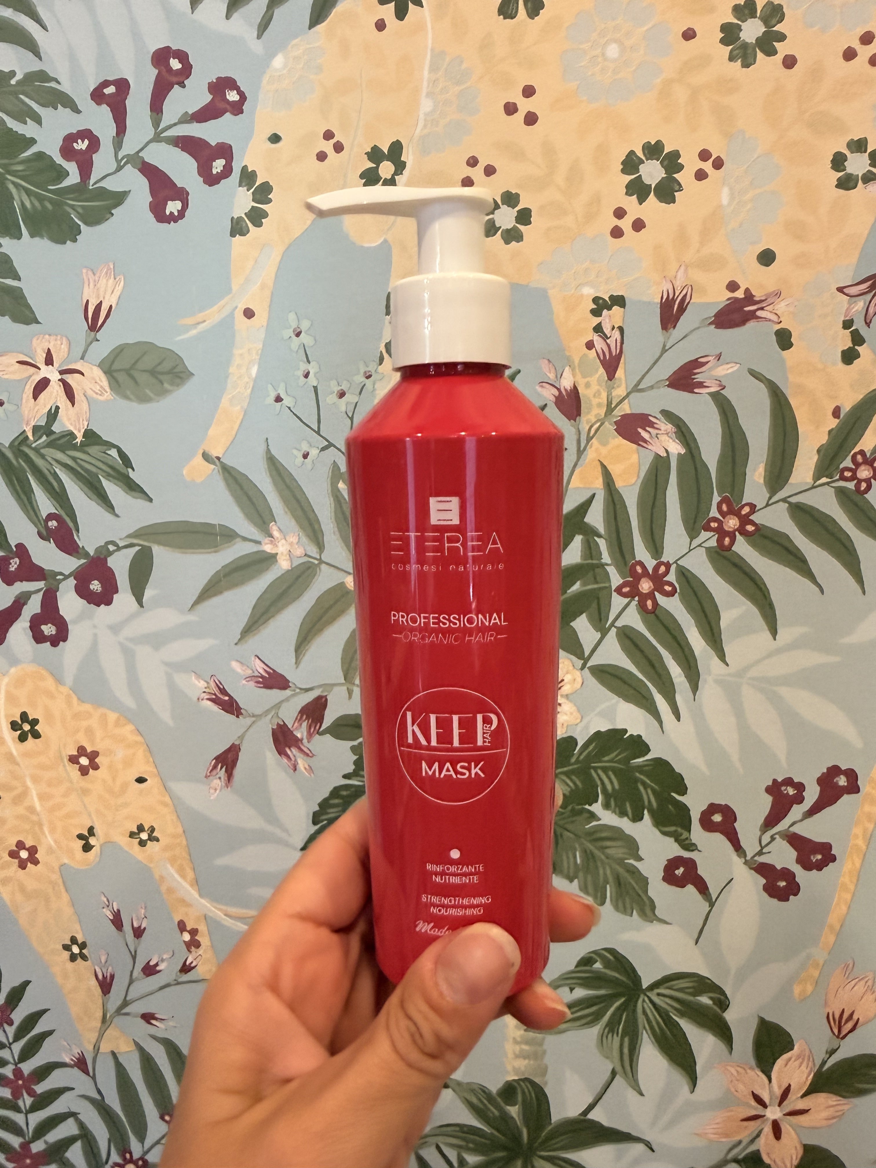 Keep hair mask