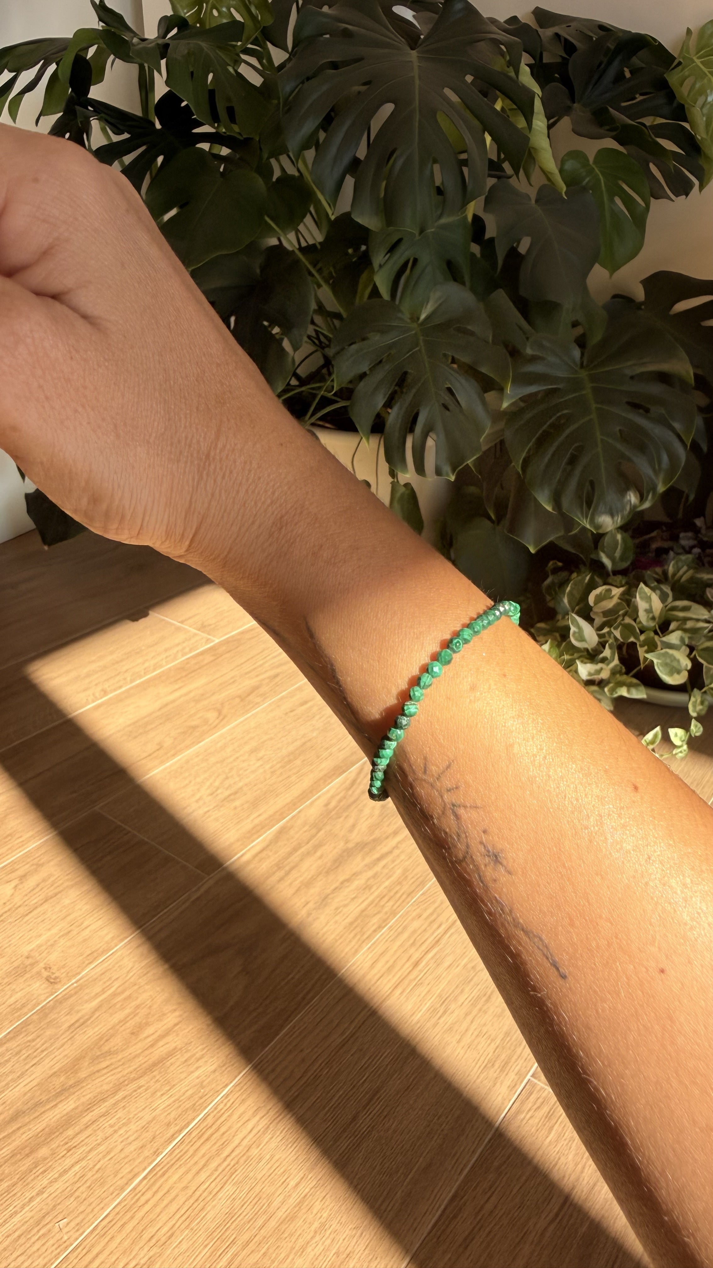 Bracciale di malachite
