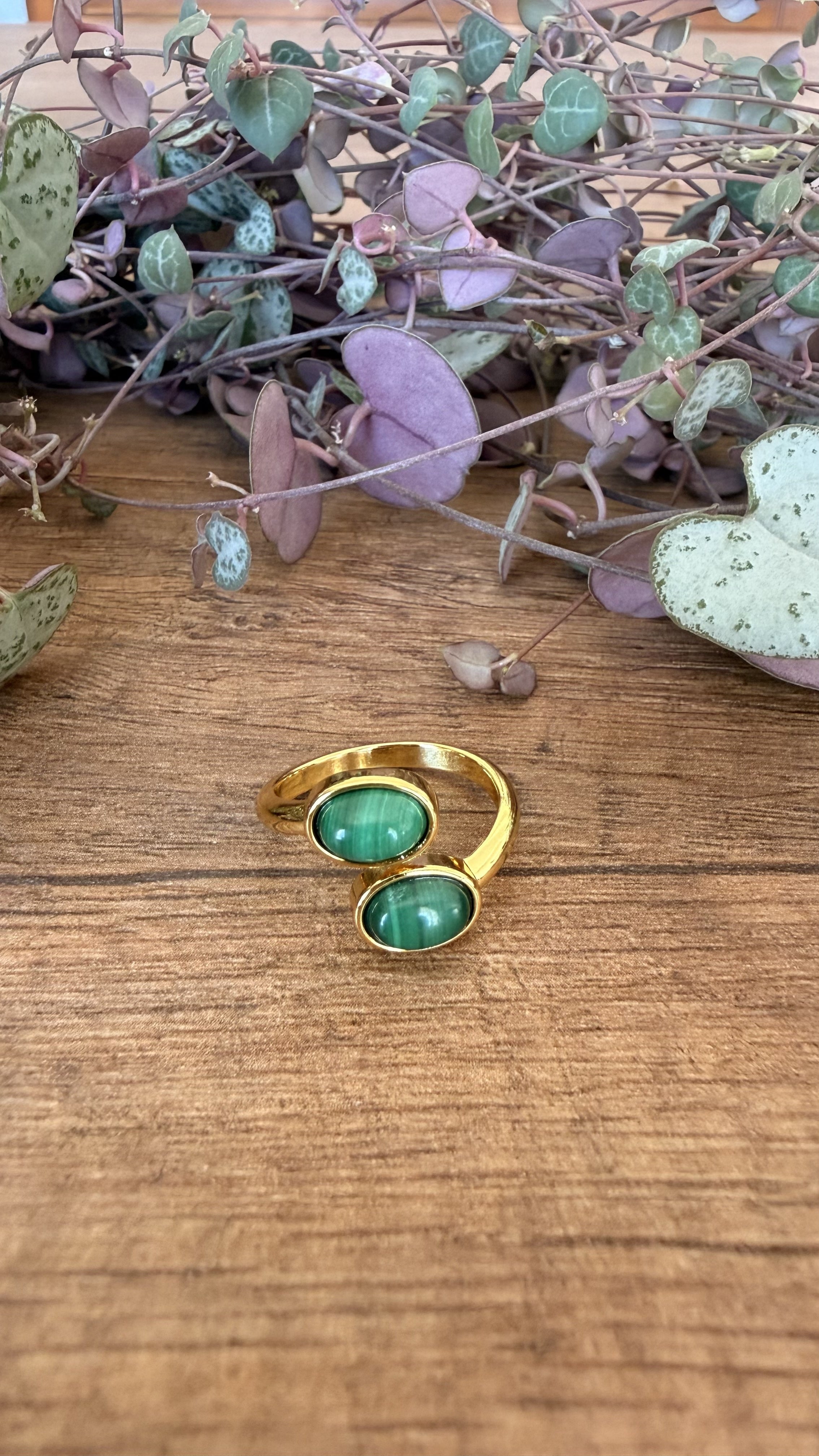 Anello Malachite