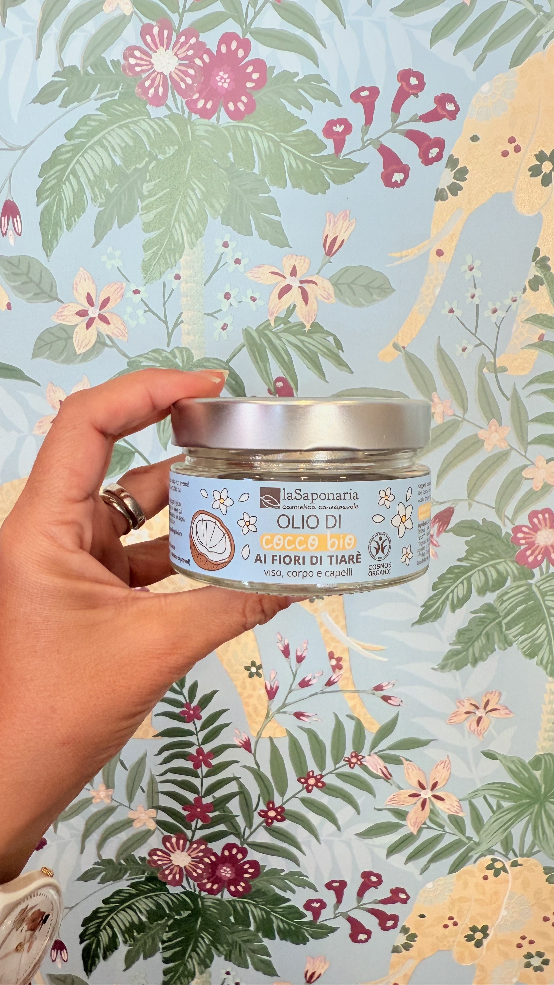 Olio di cocco ai fiori di tiarè