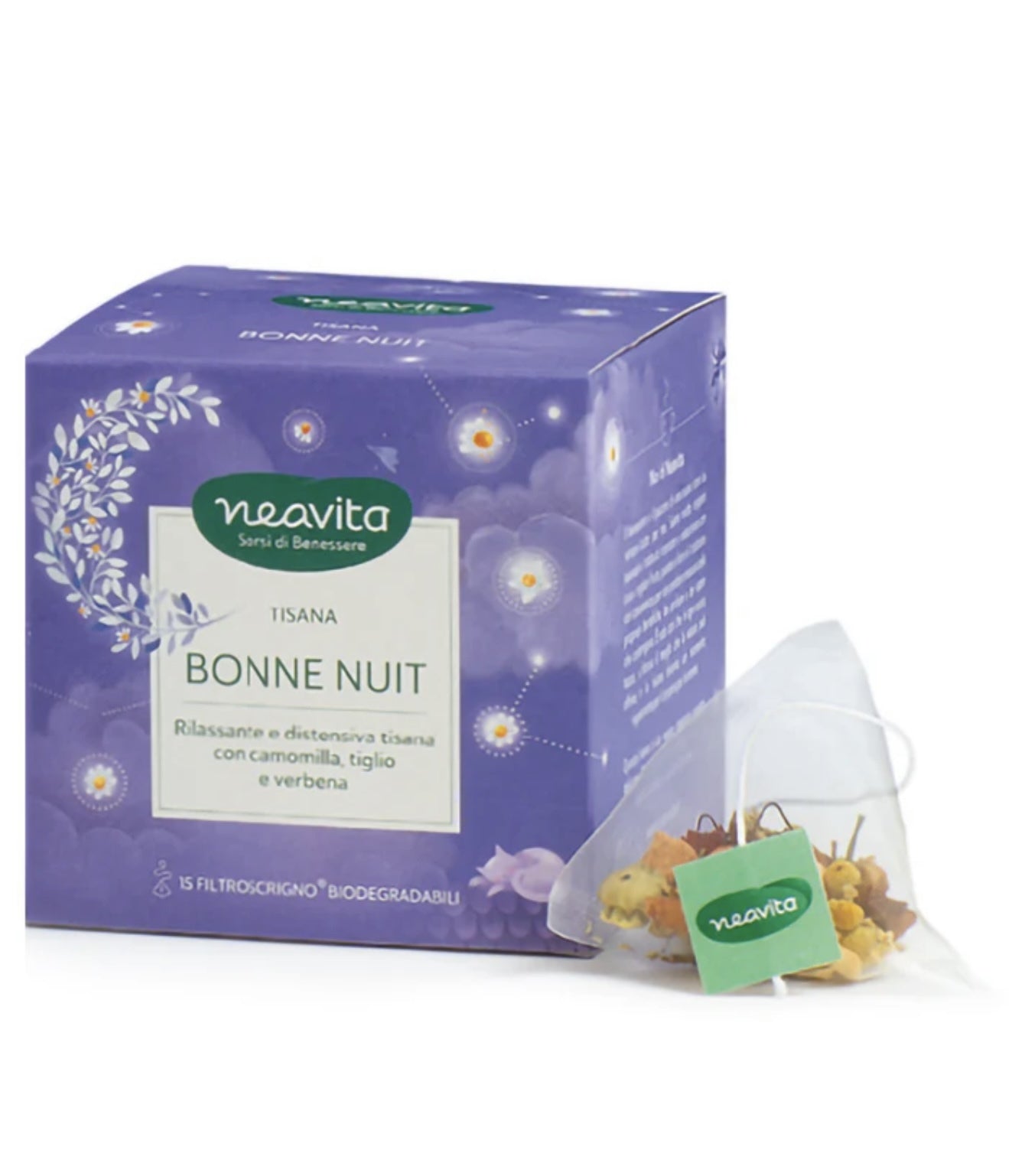 Tisana Bonne Nuit - Con Camomilla, Tiglio e Verbana