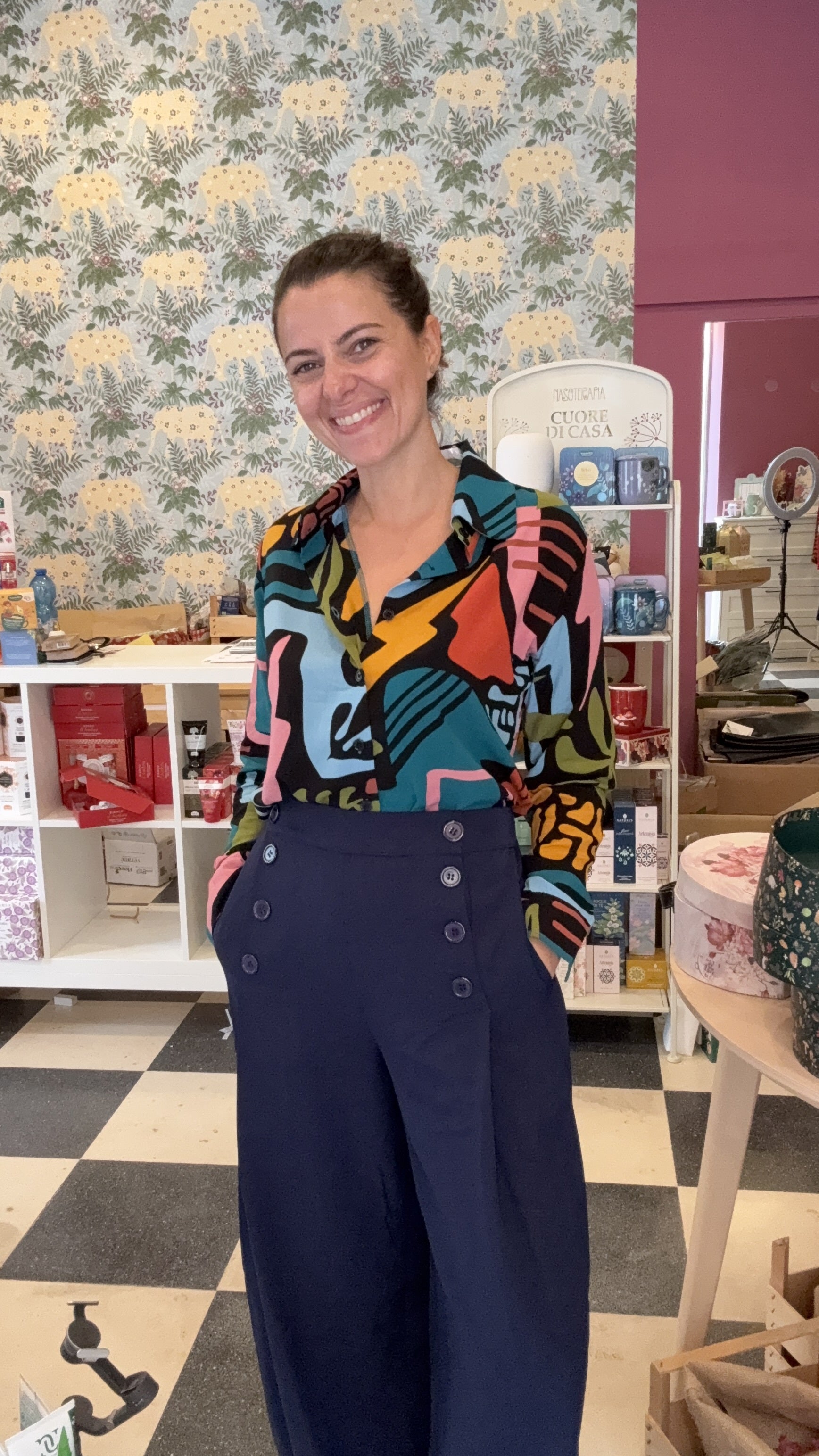 Camicia Mondo Astratto