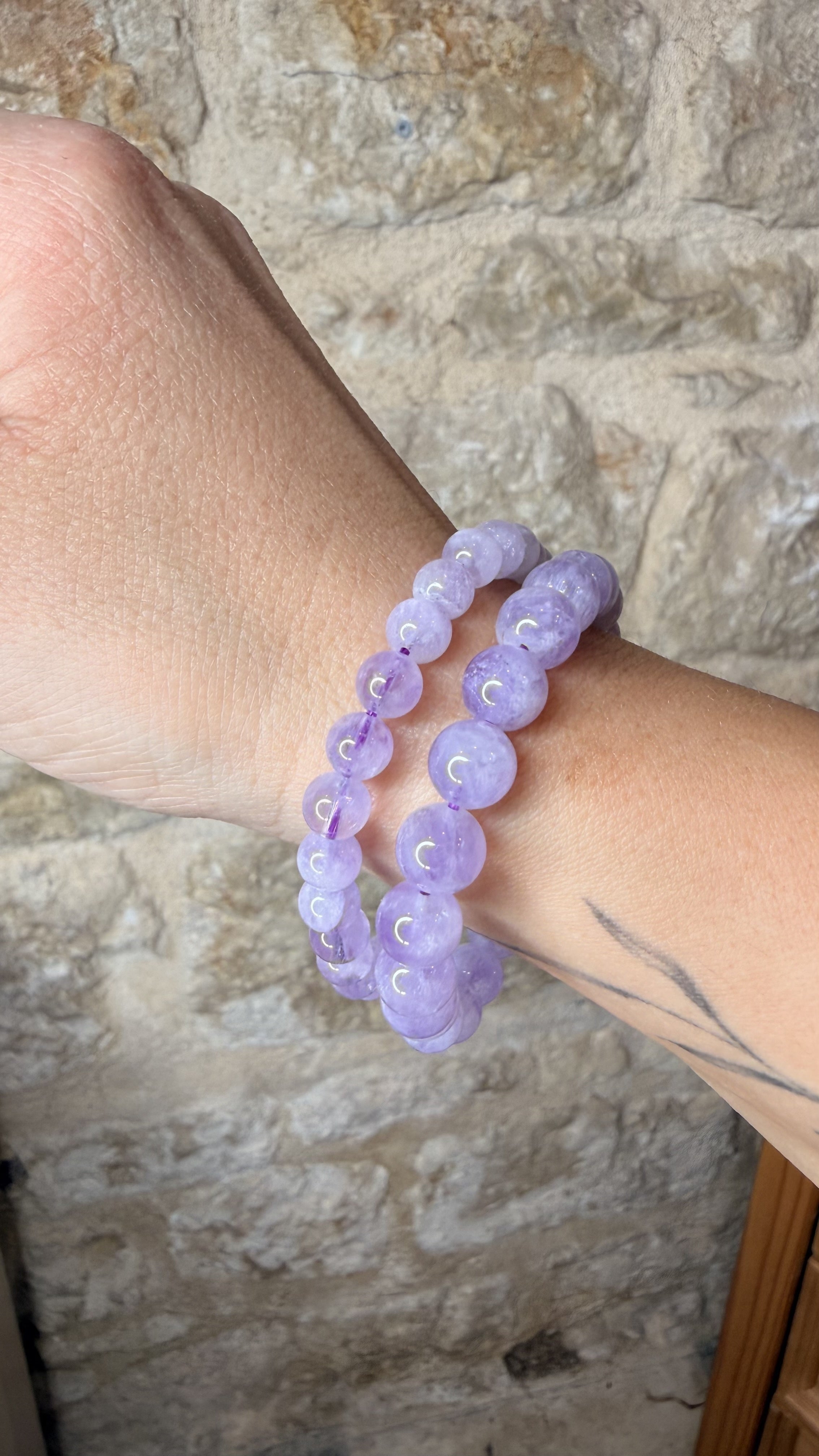 Bracciale di Ametista Lavanda
