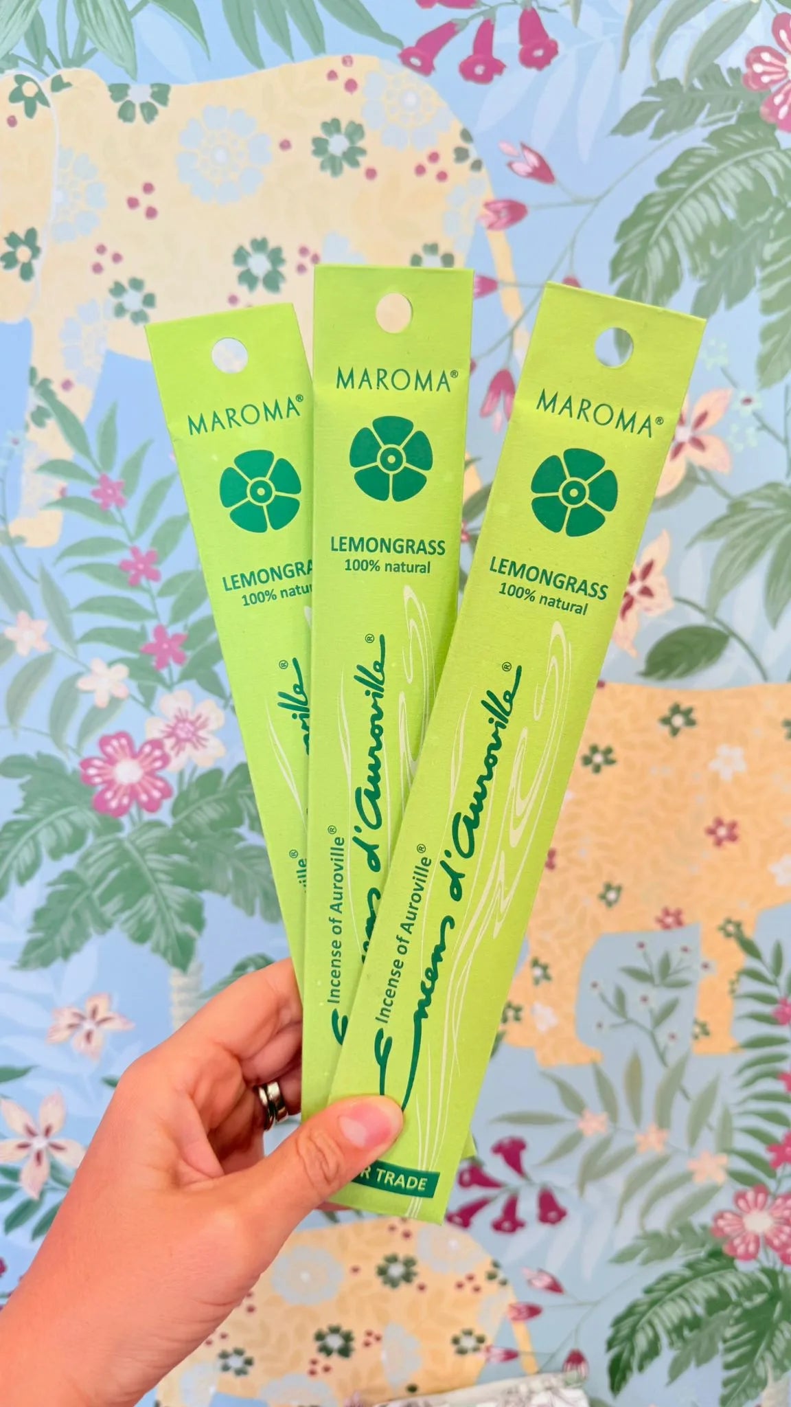 Bastoncini d'incenso Lemongrass 100% naturale