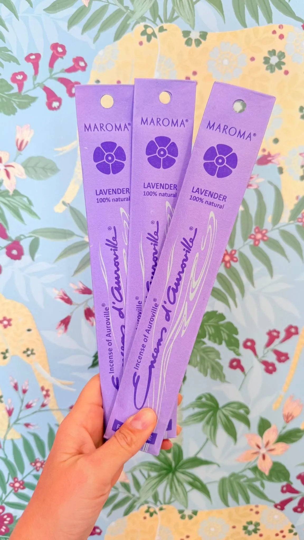 Bastoncini d'incenso Lavender 100% naturale
