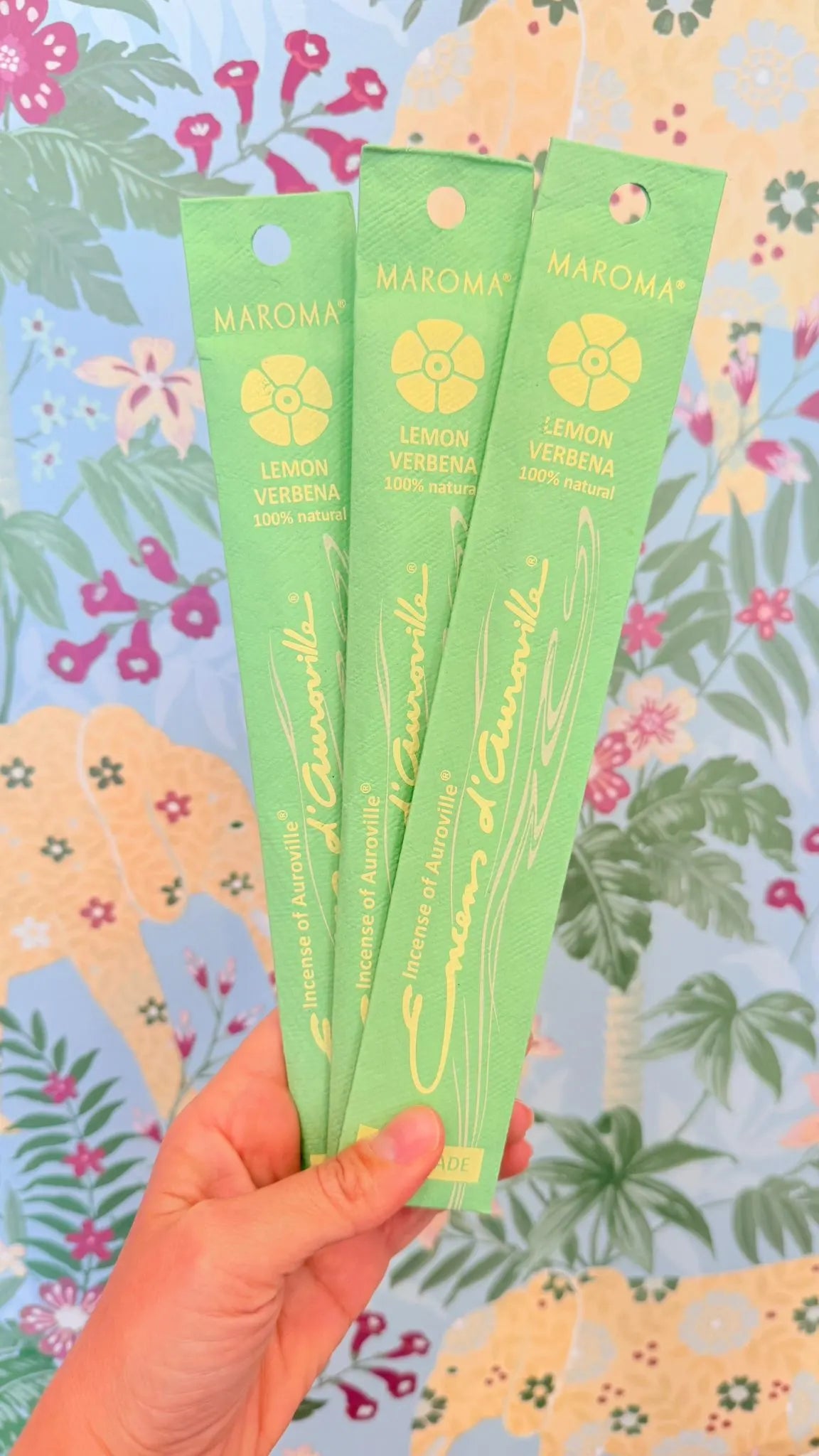 Bastoncini d'incenso Lemon Verbena 100% naturale