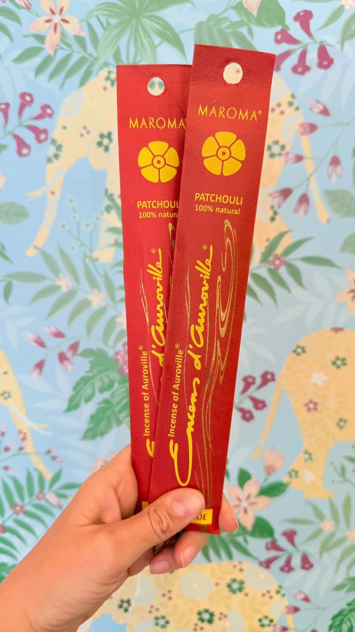 Bastoncini d'incenso Patchouli 100% Naturale