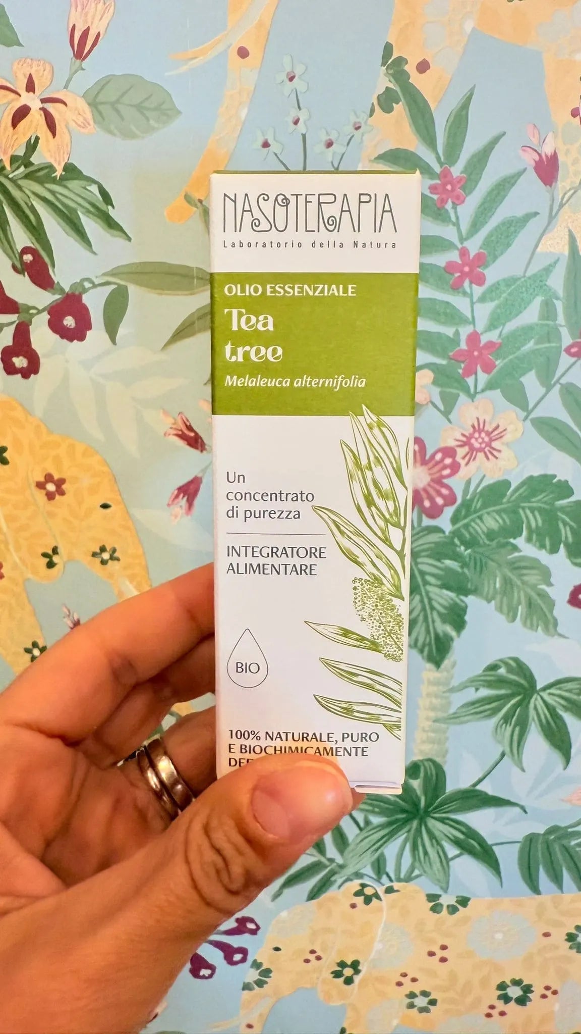 Nasoterapia Tea Tree Olio Essenziale
