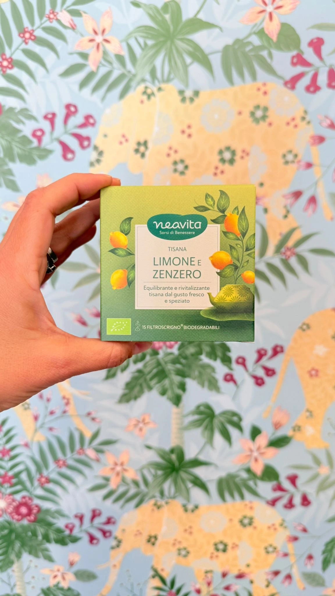 Tisana Limone e Zenzero - Equiliobrante e Rivitalizzante