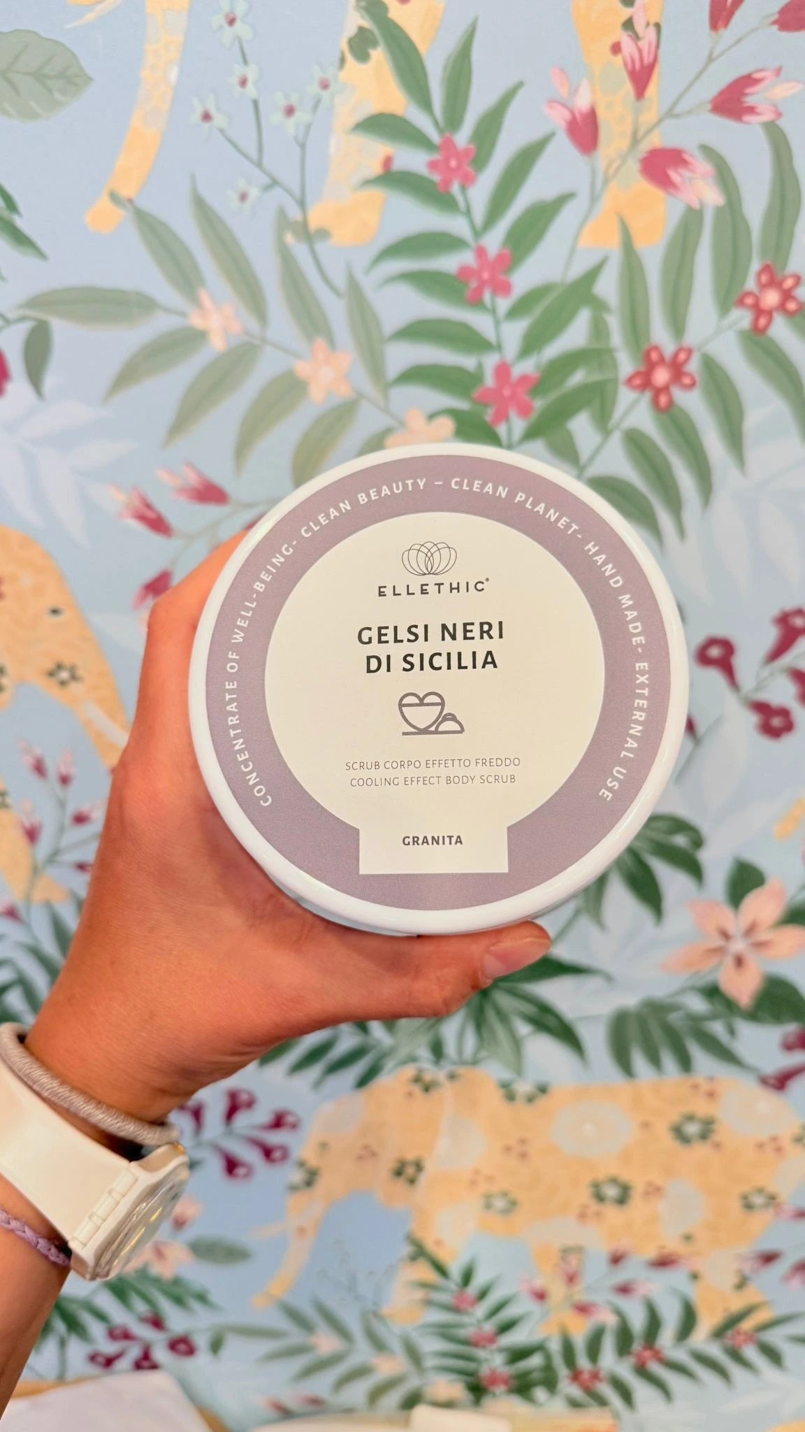 Scrub Detergente Granita di Gelsi neri