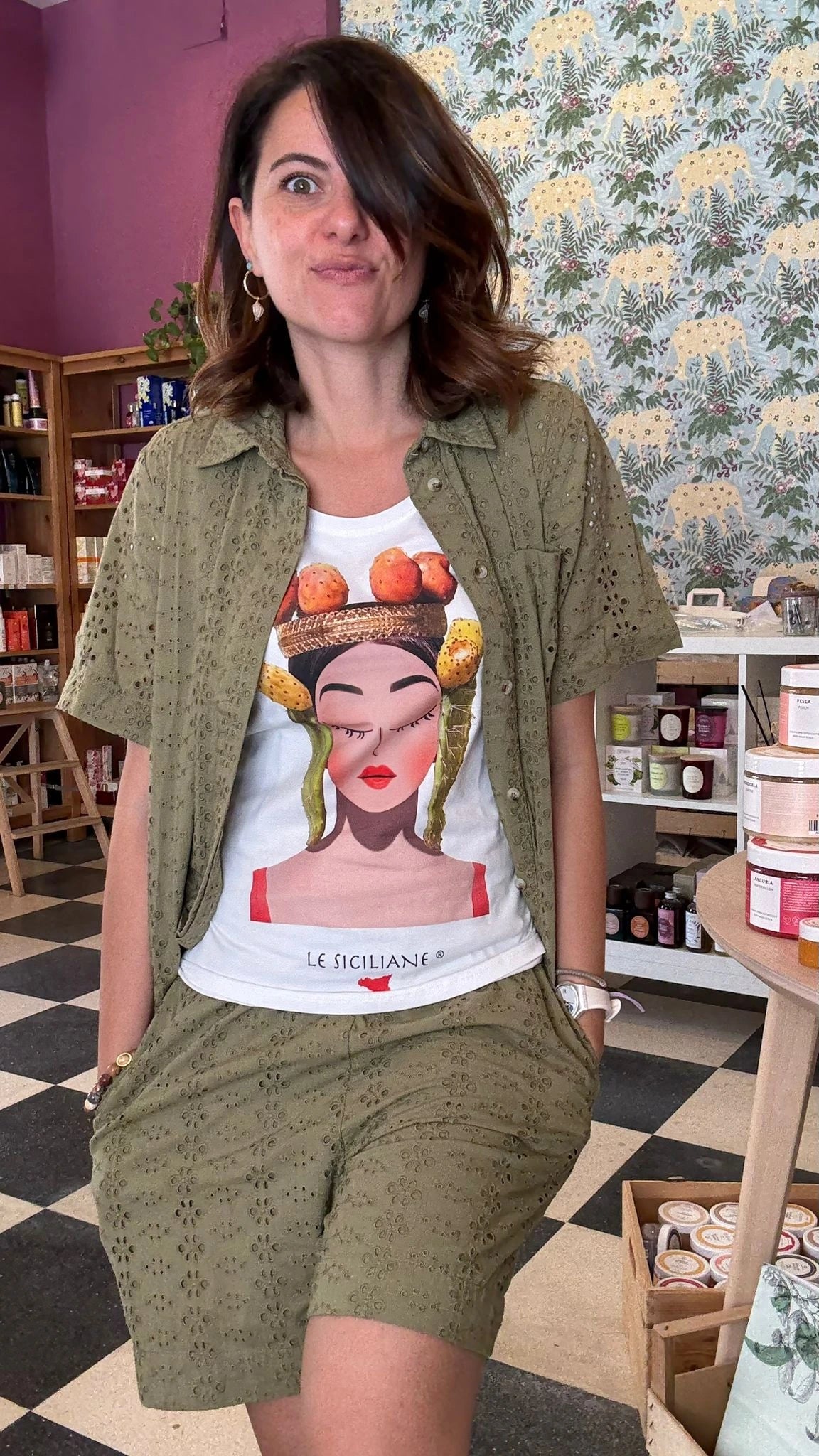 Camicia Aloe