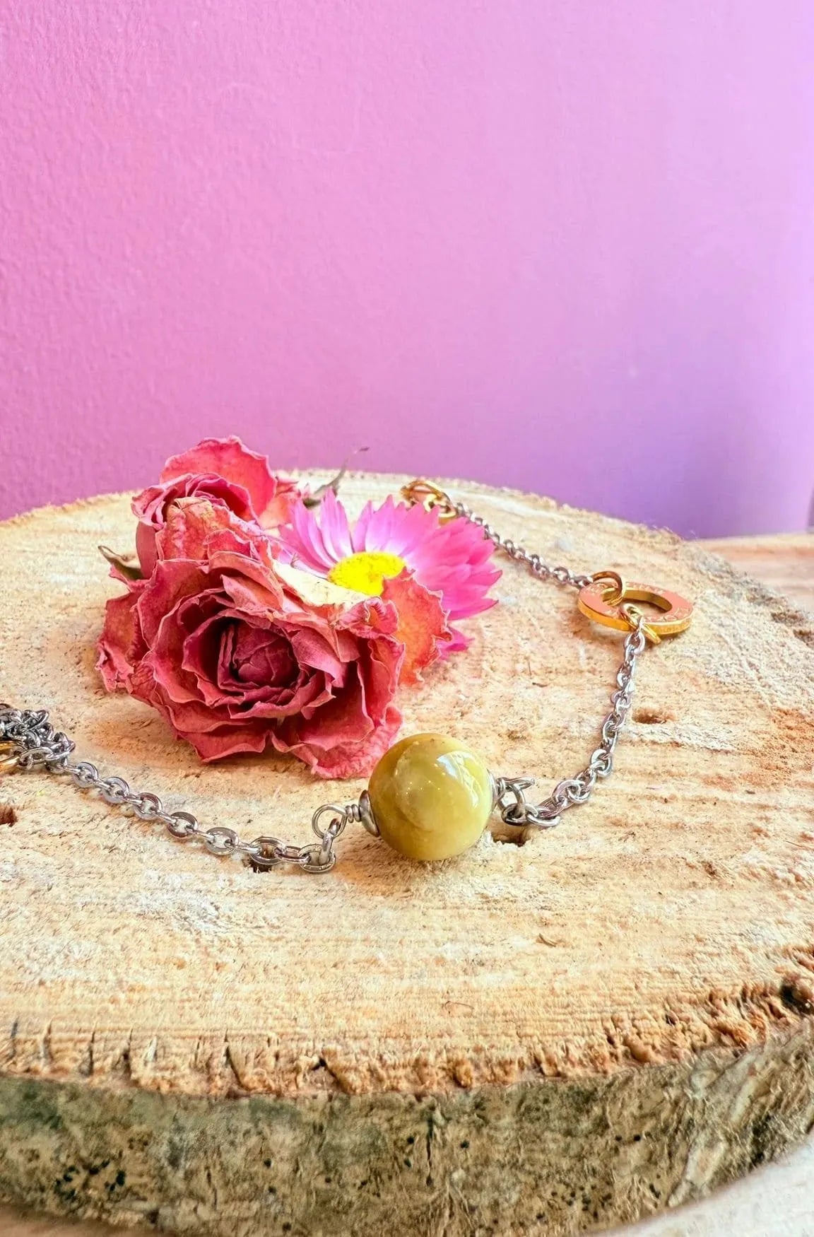 Bracciale Alchimia Occhio dí tigre honey