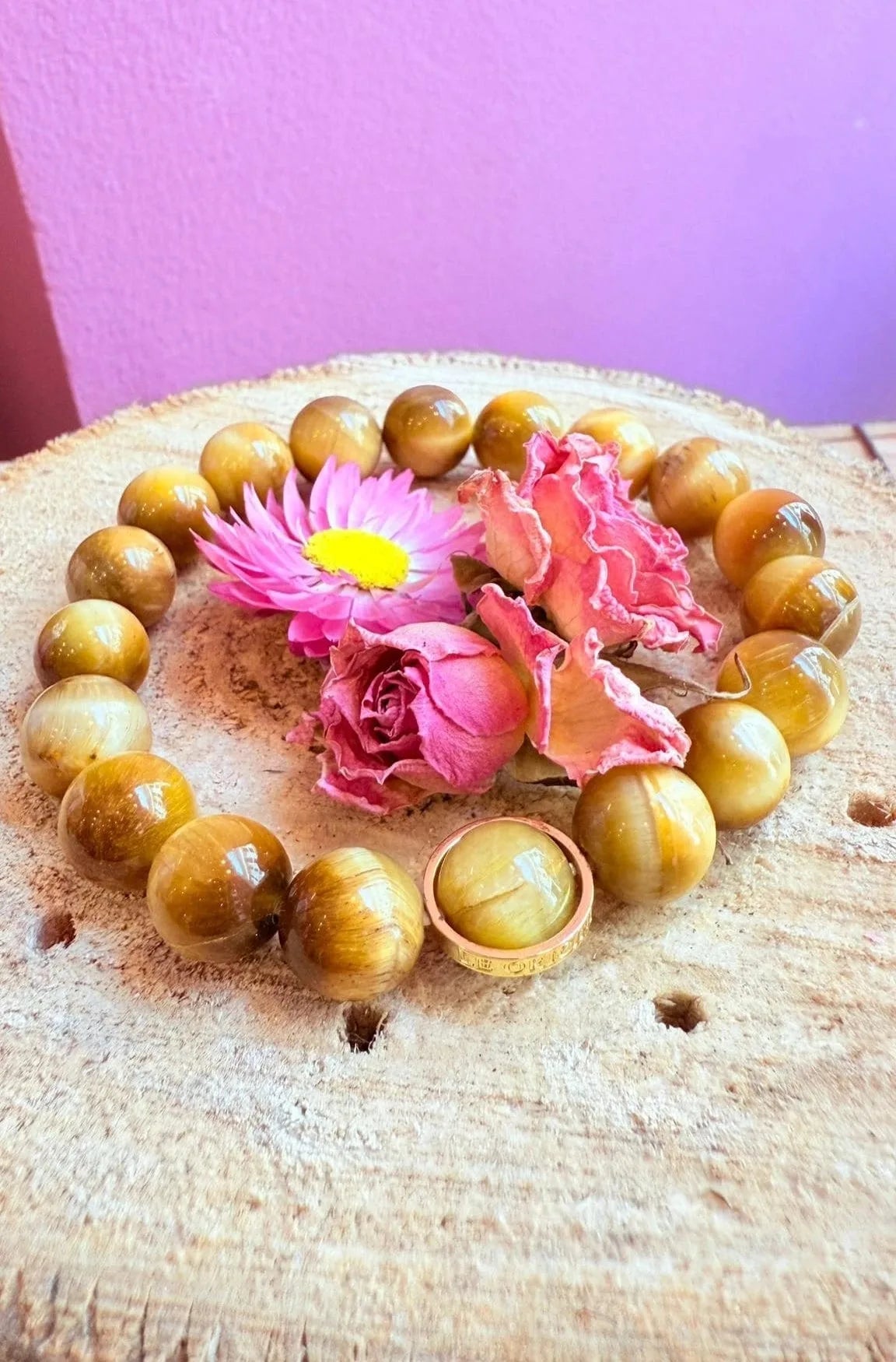 Bracciale Occhio dí tigre honey
