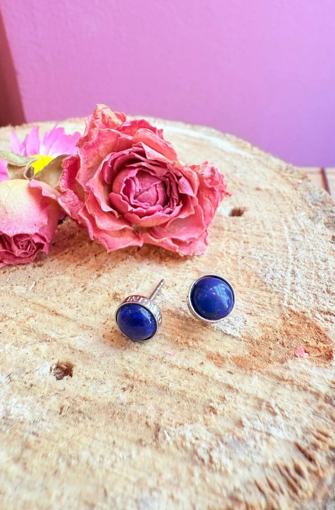 Orecchini Sodalite